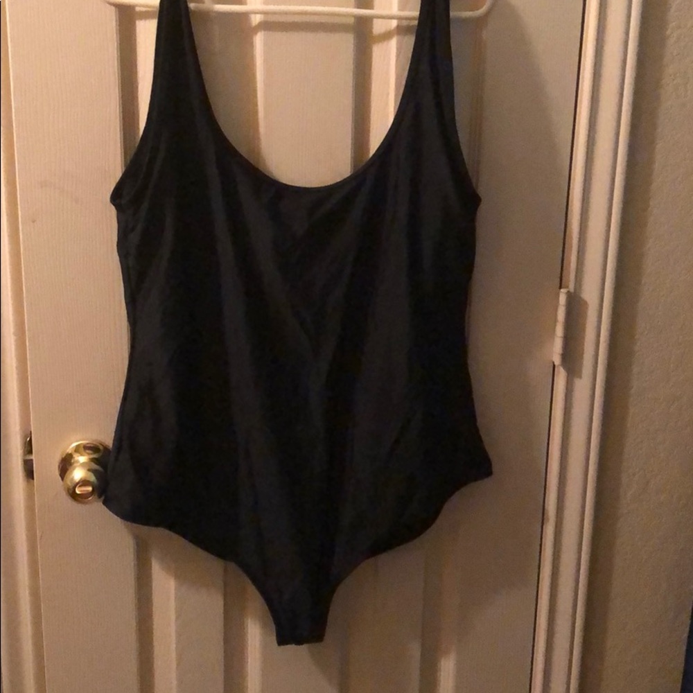 Black bathing suit